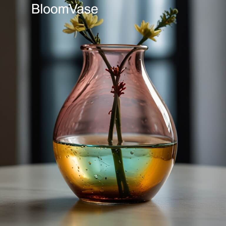 Elegant Glass Vase